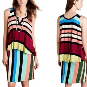 Anthropologie Maeve layered dress